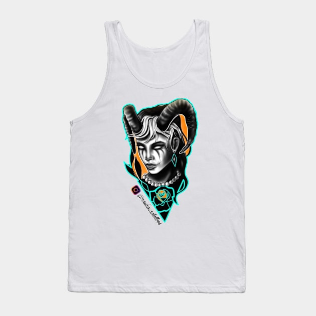 Lady of Darkness Tank Top by Darinstats